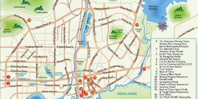 Mapa Shenzhen erosketak