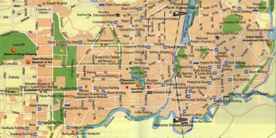 Shenzhen munduko mapa